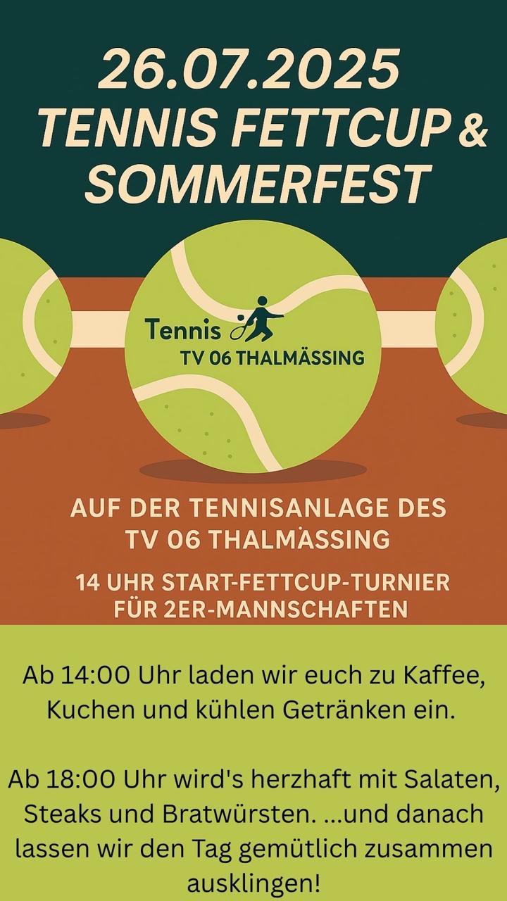 Einladung zum Fettcup 2025