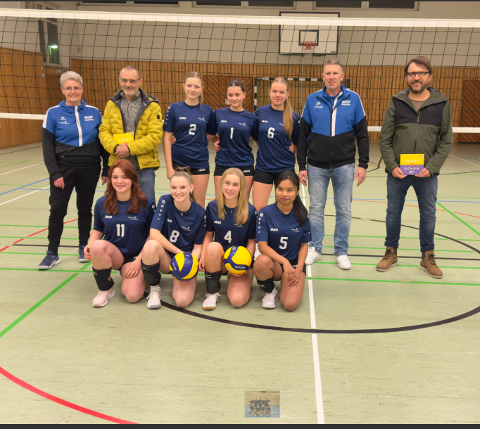 Trikotübergabe für Volleyball Jugendmannschaft
